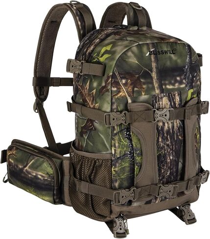 BLISSWILL Hunting Backpack Hunting Day Pack with rifle holder Hunting Gear Accessories gift for men(Rock Bark) in Kuwait