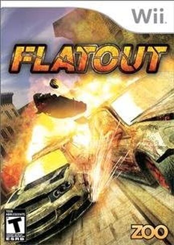 حديقة الحيوان ألعاب Flatout Racing VG Wii Platfor in Saudi Arabia