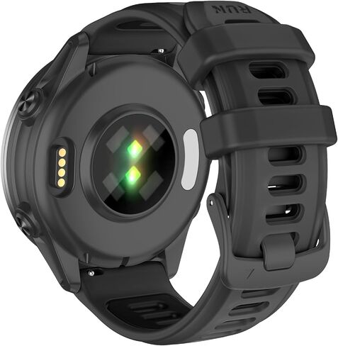 ISBAKE متوافق مع Garmin Forerunner 570 42 مم/الجسم الحي 5/Vivoactive 3 مجموعات مشاهدة ، فرقة سيليكون 20 مم لفيفوليشن 3 موسيقى/Vivomove Sport ، Forerunner 645/245 Smartwatch in Saudi Arabia