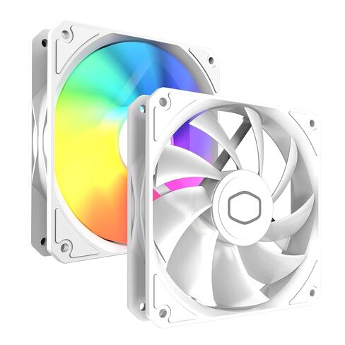 Cooler Master 240 Core II White AIO CPU CAPU COWNER ، R9 | U7 | I7 ، Dual Chamber G9R PUMP ، Infinity Mirror Argb ، 400 مم أنابيب ، رادياتير 240 مم ، مروحة PWM 120 مم ، AMD RYZEN AM5 | 4 ، Intel LGA 1851 | 1700 منصة in Kuwait