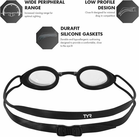 TYR Blackhawk Racing Negative Prescription Goggle in Saudi Arabia