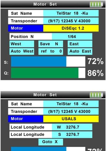 VF-6800P Satellite Meter Support DVB-T2/DVB S2/DVB C Combo SAT Meter لمستقبل التلفزيون DVD T2 in Saudi Arabia