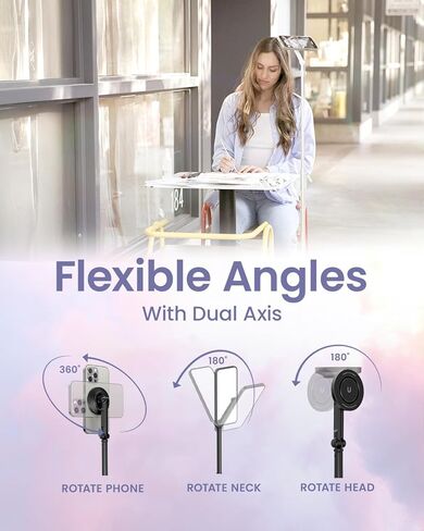KraftGeek Magnetic Phone Tripod for iPhone, JustTap Tripod for MagSafe in Saudi Arabia