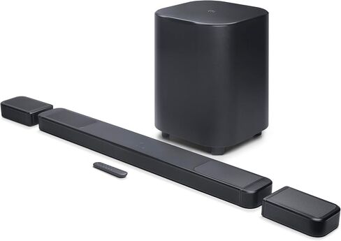 JBL Bar 1300XMK2-11.1.4 Channel soundbar System with Detachable Surround Speakers & Dolby Atmos® & DTS:X®, 1570W max Output Power & a 12" Wireless subwoofer (Black) in Saudi Arabia