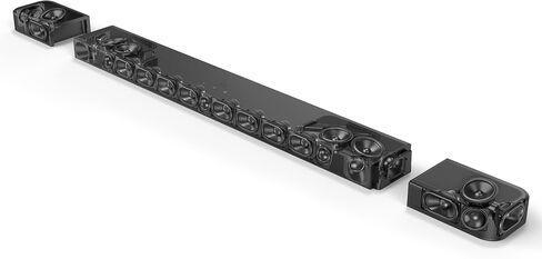 JBL Bar 1300XMK2-11.1.4 Channel soundbar System with Detachable Surround Speakers & Dolby Atmos® & DTS:X®, 1570W max Output Power & a 12" Wireless subwoofer (Black) in Saudi Arabia