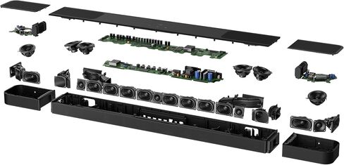 JBL Bar 1300XMK2-11.1.4 Channel soundbar System with Detachable Surround Speakers & Dolby Atmos® & DTS:X®, 1570W max Output Power & a 12" Wireless subwoofer (Black) in Saudi Arabia