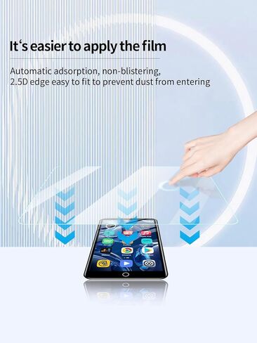 Screen Protector for SWOFY M503 Pro 4.0-inch Touch Screen Android MP4 MP3 Player, High-definition Scratch Resistant Film,HD Clear, Bubble Free with Easy Installation Kit, 3 Pack. in Saudi Arabia