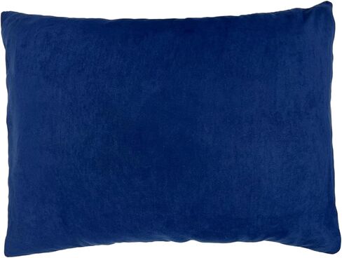 Camping Pillow for Travel Backpacking Hammock Outdoor Sleeping, Shredded Small Memory Foam Pillow with Removable Cover for Deployment, Airplane and Car Trips, Navy in Kuwait