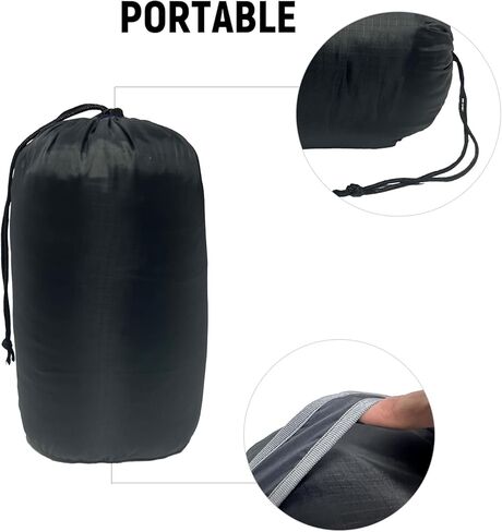 Camping Pillow for Travel Backpacking Hammock Outdoor Sleeping, Shredded Small Memory Foam Pillow with Removable Cover for Deployment, Airplane and Car Trips, Navy in Kuwait