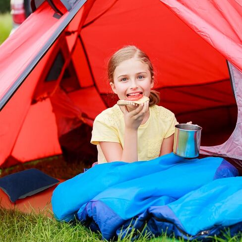 Camping Pillow for Travel Backpacking Hammock Outdoor Sleeping, Shredded Small Memory Foam Pillow with Removable Cover for Deployment, Airplane and Car Trips, Navy in Kuwait