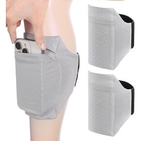 Leg Phone Holder, Cell Phone Leg Straps Ankle Wallet Thigh Phone Holder Wallet Calf Straps Adjustable Arm Pouch Non Slip Sports Armband Storage Bag for Equestrian Jogger Running Workout in Kuwait