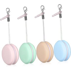 Didiseaon 4 Pcs Macaron Shaped Phone Screen Cleaners Decorative Pendants for Mobile Devices Wipes for Screens Lenses Versatile Use for Phones Tablets More in Kuwait