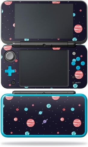 Maysyskins Skin متوافق مع Nintendo New 2DS XL - سماء ليلة مشرقة | غلاف الالتفاف الواقي ، الدائم ، والفريد من نوعه | من السهل تطبيق الأنماط وإزالتها وتغييرها | صنع في الولايات المتحدة in Saudi Arabia