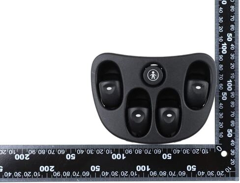 Car Auto Accessorie Master + مفاتيح نافذة الطاقة الخلفية/ملائمة لـ Holden Commodore VT VX 97-02 92047005 92105254 (أزراران) in Kuwait