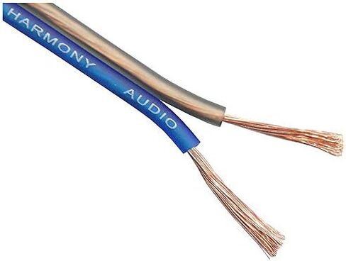 Harmony Audio HA-SW16BLU-20 16 Gauge CCA Car Home Stereo Matte Blue Speaker Cable 20 ver in Saudi Arabia