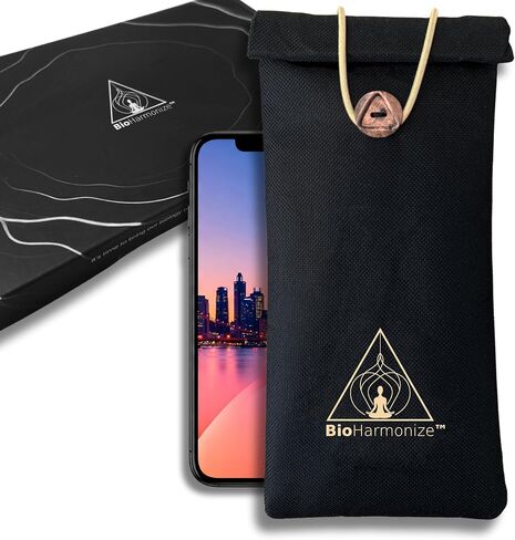 EMF Shield Phone Sleeve - خصوصية كاملة وإشارات RF ، نسيج Faraday التدريبي المزدوج ، تقنية التنسيق الكمومي ، مضاد للتشغيل in Saudi Arabia