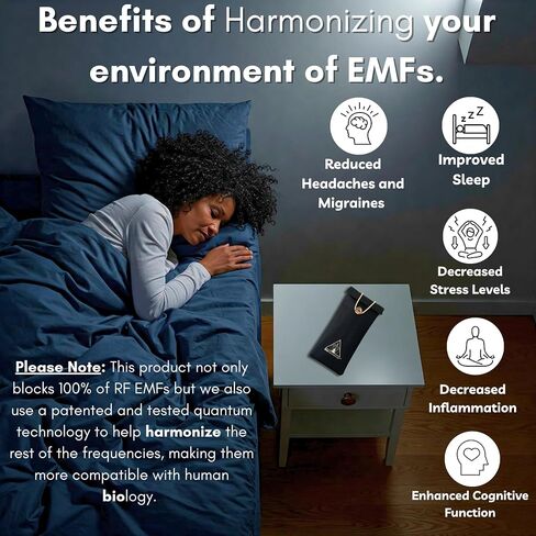 EMF Shield Phone Sleeve - خصوصية كاملة وإشارات RF ، نسيج Faraday التدريبي المزدوج ، تقنية التنسيق الكمومي ، مضاد للتشغيل in Saudi Arabia