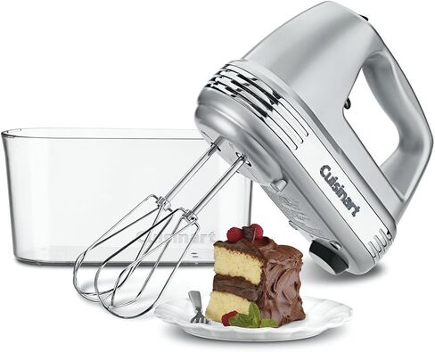 CUISINART HM -90BCSFR Power 9 Speed ​​Hand Mixer ، Chrome المصدق - معتمد (متجدد) in Kuwait
