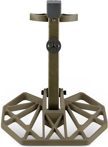 UIIHUNT Saddle Platform, Die-Cast Aluminum Construction Saddle Hunting Platform, Mobile Reliable Adjustable Hunting Platform, Silent Hunting Tree Saddle Hunting System Platform, 12"x 12" Platform in Saudi Arabia