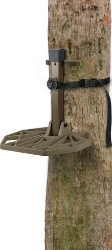 UIIHUNT Saddle Platform, Die-Cast Aluminum Construction Saddle Hunting Platform, Mobile Reliable Adjustable Hunting Platform, Silent Hunting Tree Saddle Hunting System Platform, 12"x 12" Platform in Saudi Arabia