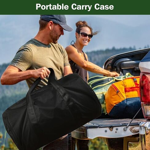 3.5" Extra Thick Foam Camping Mattress, Waterproof Cover & Travel Bag, Portable Sleeping Pad for Car/Tent/Cot/SUV/Trunk/Floor/Guest Bed in Saudi Arabia