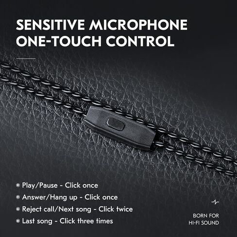 KZ ZS10 Pro IEM Cable, 2 Meter Long in Ear Monitor Cable, CCZ C01 4N OFC Upgraded Earbuds Cord for ZSN PRO X, Castor, EDX PRO, ZS12 PRO X, ZS10 PROX, ZAR,ZAS, CCA CRA (2m, QDC-Pins Without Mic, Black) in Saudi Arabia