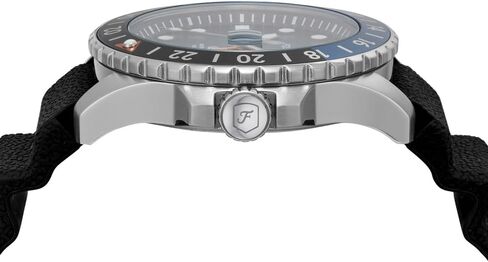 Fossil Blue Men's Dive-Inspired Sports Watch with Stainless Steel, Silicone, or Leather Band in Saudi Arabia