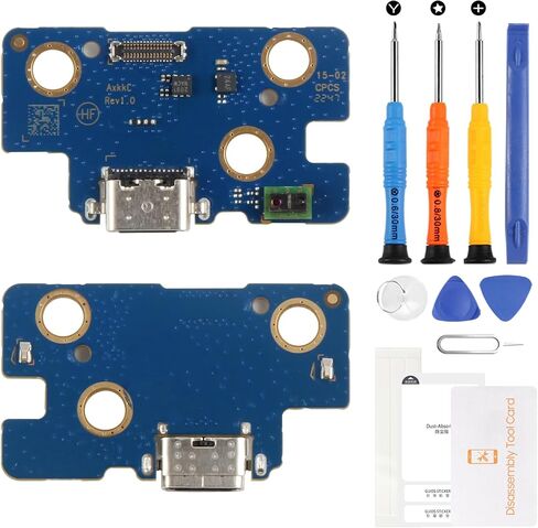 للحصول على علامة تبويب Samsung Galaxy A8 10.5 x200 USB Type-C ، فإن منفذ الشحن Cable Port Admiss Atture مع أدوات-متوافقة مع طرز SM-X200 SM-X205 (مجموعة إصلاح لوحة موصل Dock) in Saudi Arabia