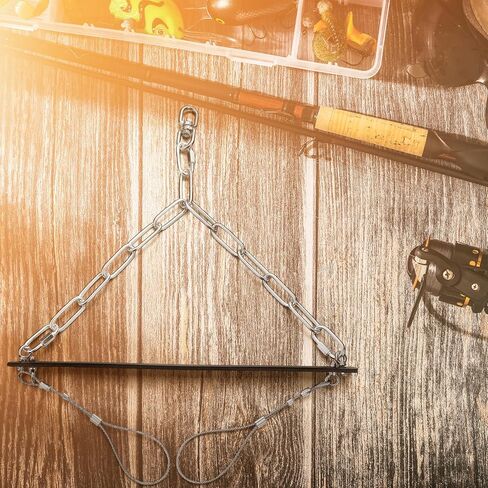 Lasnten 2 حزمة Gambrel Arbbit Hanger لحيوانات صغيرة الحجم حيوانات أرنب شماعات الصيد المحمولة المدمجة Skinning Gambrel Hopper Popper Dispatcher لمعالجة الأرنب والراكين الصغيرة in Kuwait