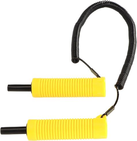 AWLs الجليدية القابلة للسحب مع صافرة ، قبضة الراحة والطرف الحاد لصيد الأسماك والتزلج والطوارئ ، مجموعة الكسارة الجليد (برتقالي) in Kuwait