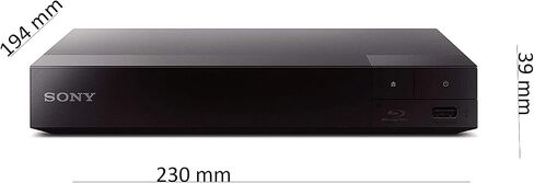 Sony BDP-BX370 Plu-ray Disc Player مع Wi-Fi مدمج وكابل HDMI مع محرك أقراص فلاش USB فائق 64 جيجابايت (متجدد) in Saudi Arabia