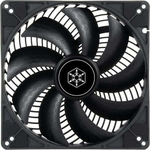 Silverstone Technology Air Percial 184i Pro ، محسن 180 مم من مروحة توجيه الهواء التي يتم التحكم فيها ، SST-AP184I-PRO in Kuwait