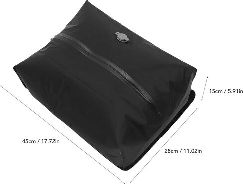 Haofy 16L Vacuum Compression Bag Reusable Travel Vacuum Bag with Wireless Pump for Luggage Suitcases Backpack Camping IP67 (Grey) in Saudi Arabia