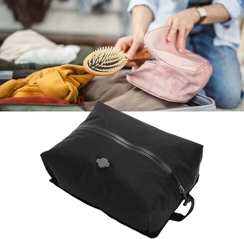 Haofy 16L Vacuum Compression Bag Reusable Travel Vacuum Bag with Wireless Pump for Luggage Suitcases Backpack Camping IP67 (Grey) in Saudi Arabia