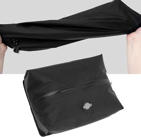 Haofy 16L Vacuum Compression Bag Reusable Travel Vacuum Bag with Wireless Pump for Luggage Suitcases Backpack Camping IP67 (Grey) in Saudi Arabia