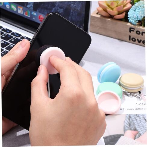 Didiseaon 4 PCS Macaron على شكل معكرون منظفات شاشة الشاشة المزخرفة للمناديل للأجهزة المحمولة للشاشات العدسات الاستخدام متعدد الاستخدامات لأقراص الهواتف المزيد in Saudi Arabia