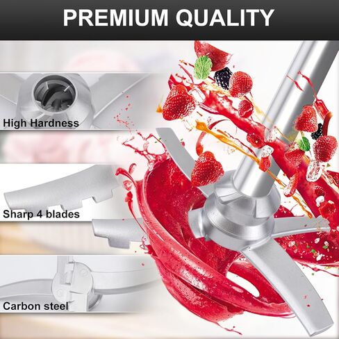 Replacement Paddle Blade for Ninja Creami NC500 Series Deluxe Ice Cream Makers Compatible with Creamerizer NC500 NC501 NC501H NC501HBL CN501CO Creamy Icecream Creamer Machine Mixing Accessories Parts in Saudi Arabia