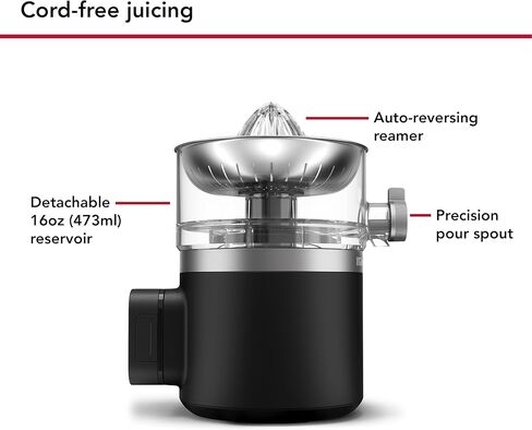 kitchenaid go cordless citrus juicer - buttern include ، KCJR161BM in Saudi Arabia