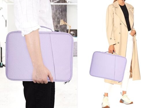 13 inch iPad Carrying Bag for 2026 2025 13 Inch iPad Pro M5/M4, iPad Air M4 M3 M2, Protective Sleeve Case, Fit with Apple Pencil or Smart Keyboard, Purple in Saudi Arabia