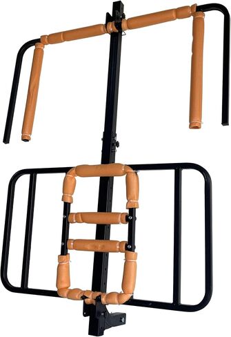 Vertical RV Kayak Rack & Bike Carrier – Holds 2X 12ft Kayaks & 2 Bikes, 2" Hitch Mount for Trucks, SUVs & RVs, Heavy Duty Outdoor Gear Storage, 300 lb. Capacity in Saudi Arabia