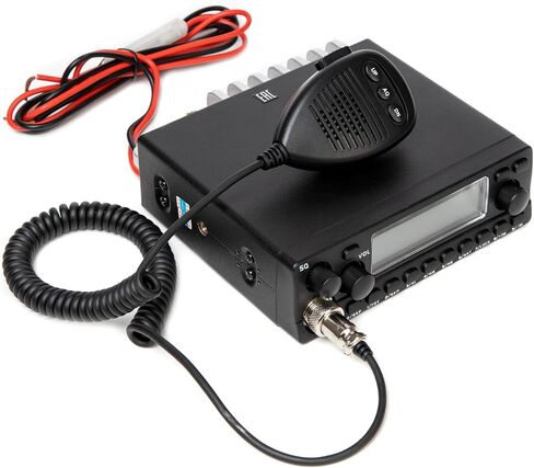 LT-5558 10M CB Radio AM/FM/SSB/CW الدعم PA ، المسح التلقائي ، ASQ ، القناة الفورية 9/19 ، 40 قناة ، معايرة SWR ، RF-Gain ، Black in Kuwait