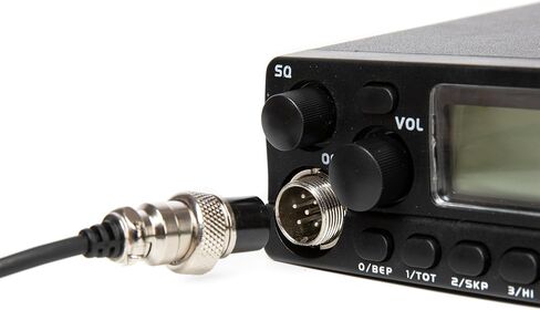 LT-5558 10M CB Radio AM/FM/SSB/CW الدعم PA ، المسح التلقائي ، ASQ ، القناة الفورية 9/19 ، 40 قناة ، معايرة SWR ، RF-Gain ، Black in Kuwait