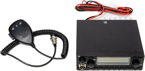 LT-5558 10M CB Radio AM/FM/SSB/CW الدعم PA ، المسح التلقائي ، ASQ ، القناة الفورية 9/19 ، 40 قناة ، معايرة SWR ، RF-Gain ، Black in Kuwait