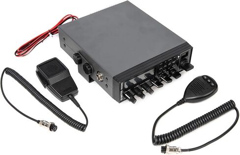 LT-5558 10M CB Radio AM/FM/SSB/CW الدعم PA ، المسح التلقائي ، ASQ ، القناة الفورية 9/19 ، 40 قناة ، معايرة SWR ، RF-Gain ، Black in Kuwait