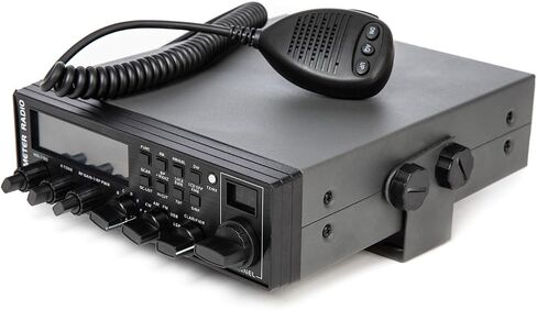 LT-5558 10M CB Radio AM/FM/SSB/CW الدعم PA ، المسح التلقائي ، ASQ ، القناة الفورية 9/19 ، 40 قناة ، معايرة SWR ، RF-Gain ، Black in Kuwait