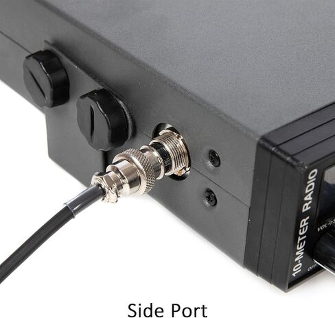 LT-5558 10M CB Radio AM/FM/SSB/CW الدعم PA ، المسح التلقائي ، ASQ ، القناة الفورية 9/19 ، 40 قناة ، معايرة SWR ، RF-Gain ، Black in Kuwait