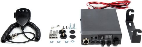 LT-5558 10M CB Radio AM/FM/SSB/CW الدعم PA ، المسح التلقائي ، ASQ ، القناة الفورية 9/19 ، 40 قناة ، معايرة SWR ، RF-Gain ، Black in Kuwait