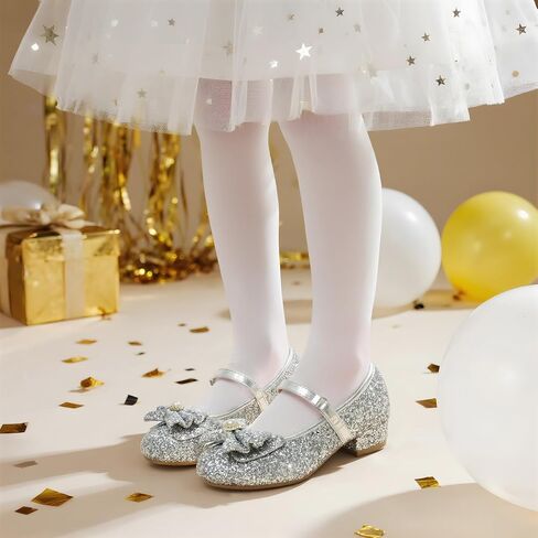 أحذية DREAM PAIRS للفتيات ذات الكعب المنخفض وحفلات الزفاف وحفلات الزفاف الأميرة ماري جين in Saudi Arabia