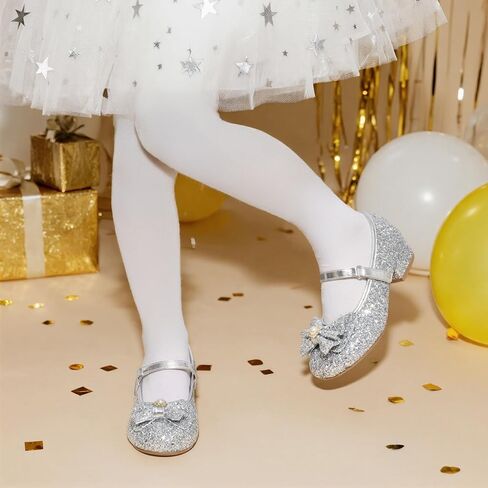 أحذية DREAM PAIRS للفتيات ذات الكعب المنخفض وحفلات الزفاف وحفلات الزفاف الأميرة ماري جين in Saudi Arabia