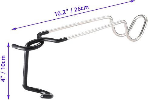 6 Pcs Fence Hooks used for Baseball Bag, Tent Accessories for Inside | Safety Metal Buckle Hook for baseball coaching accessories, Softball Bag, Outdoor Sports Backpacks, Water Cups, Tent Hooks in Saudi Arabia